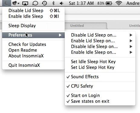 insomniax app for mac